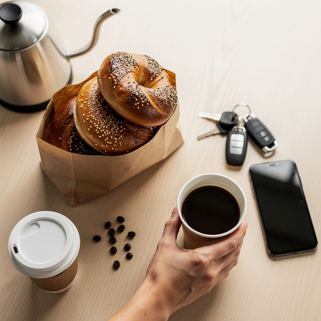 Red Beard Coffee Co locally roasted coffee and fresh New York bagels in Pueblo West